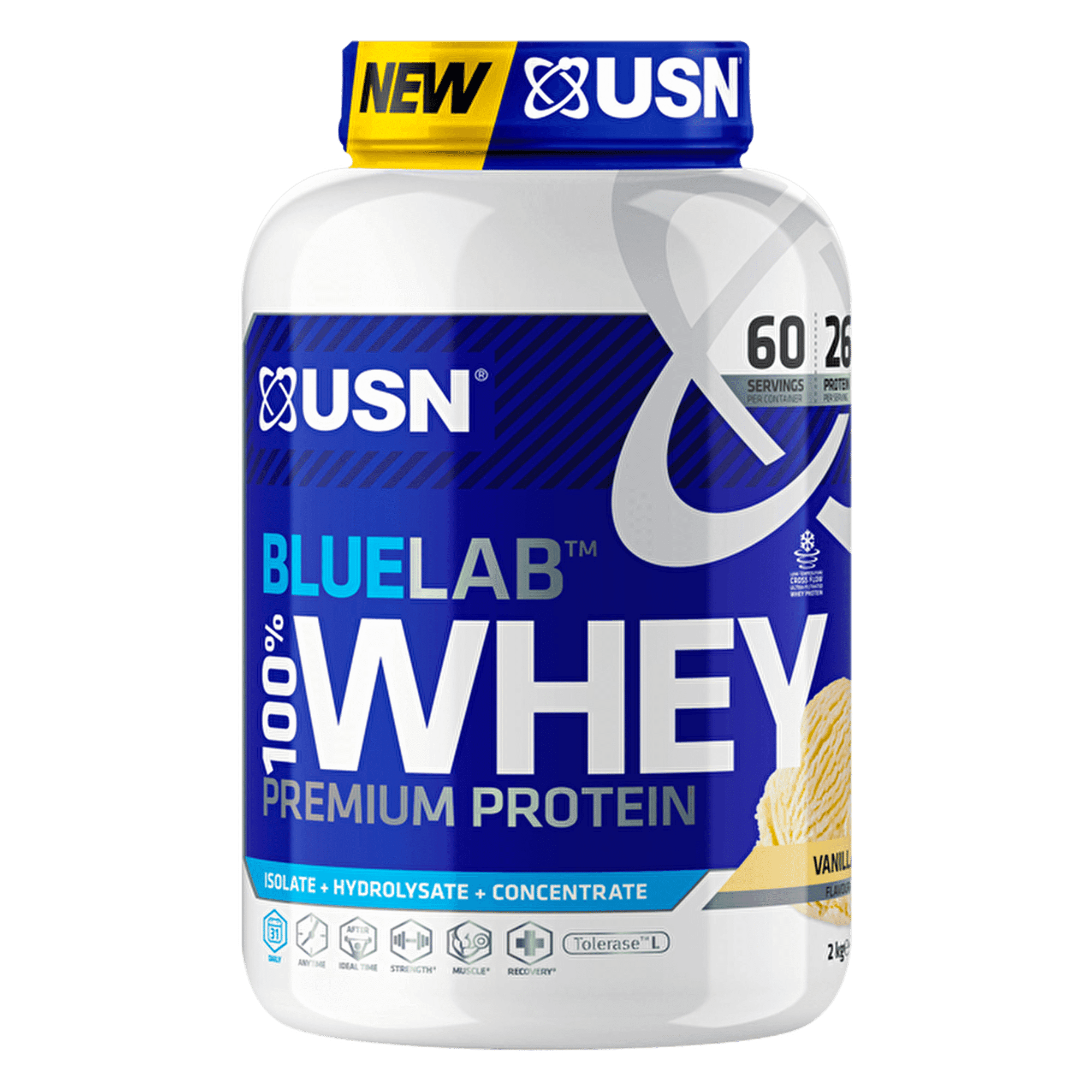 USN Blue Lab Whey 2kg - gymstop